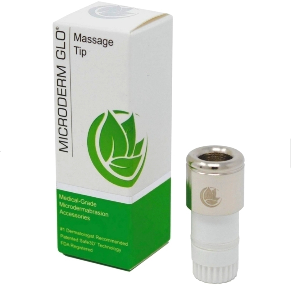 NWT, Microderm GLO Massage Tip, Medical-Grade Microdermabrasion Accessory